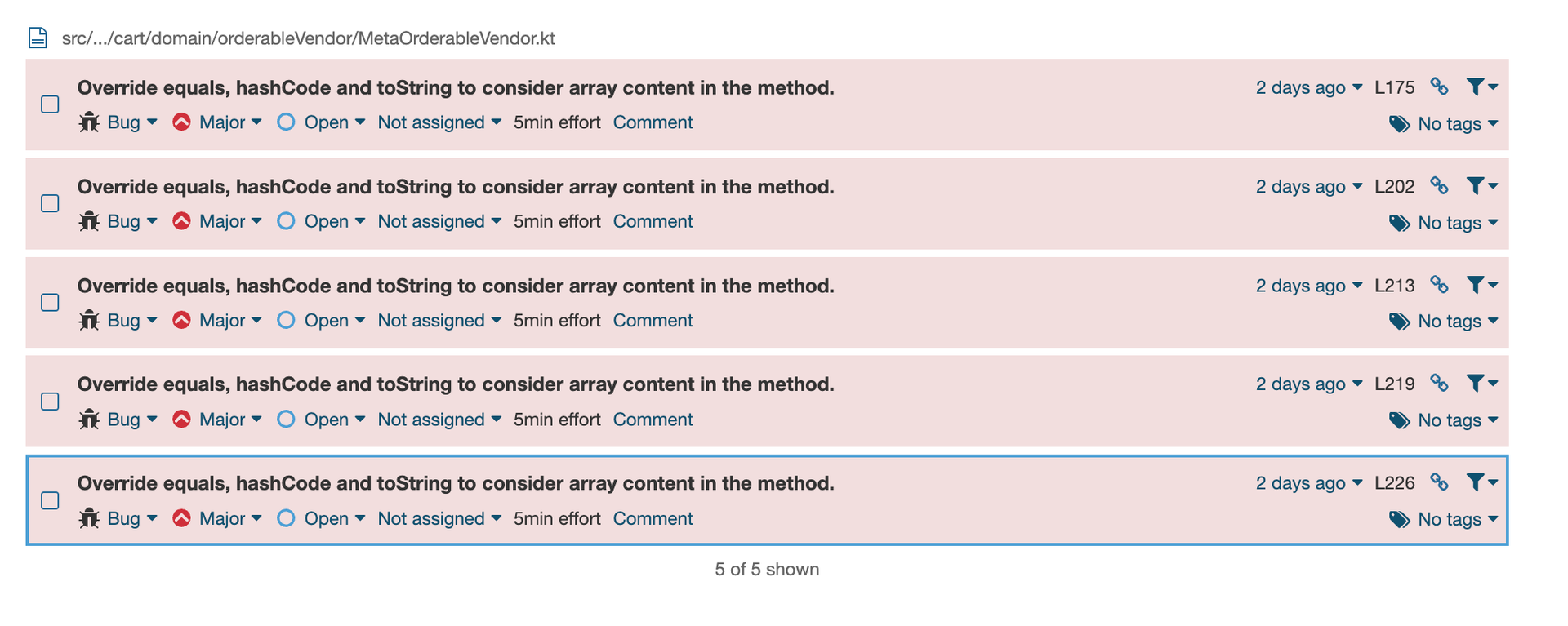 sonarqube-issues